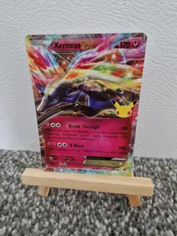 Pokemon Card Xerneas Ex 97/146 Celebrations 25th Anniversary Holo Rare Near Mint - Image 3
