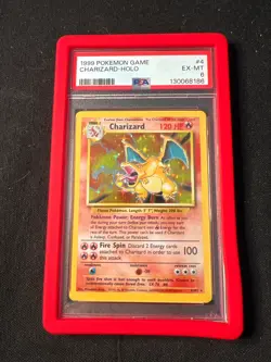1999 Pokemon Game #4 Charizard PSA 6 - Image 1