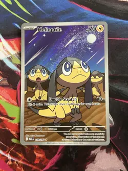 2025 Pokemon Helioptile 143/132 IR ME01 Mega Evolution Illustration - Image 1