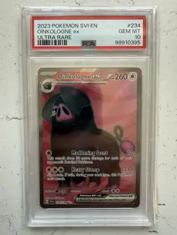 Oinkologne ex 234/198 Pokemon Scarlet & Violet Base Set Ultra Rare PSA 10 - Image 1