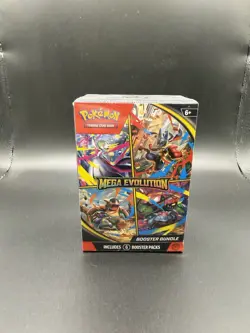 Pokemon TCG Mega Evolution Booster Bundle (6 packs) - New/Sealed - Image 1