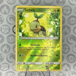 Turtwig - 6/156 - Reverse Holo - Pokemon Ultra Prism - LP/MP - Image 1