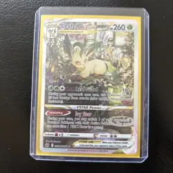 Pokemon TCG Leafeon VSTAR GG35/GG70 Crown Zenith Ultra Rare NM/M Condition - Image 1