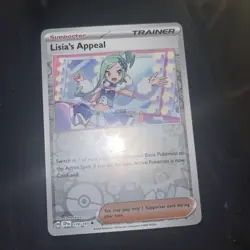 LISIAS APPEAL - 179/191 - SURGING SPARKS SSP EN POKEMON REVERSE HOLO - NM - Image 1