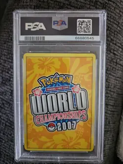 2007 Pokemon Promo Espeon EX World Champ Leg.Ascent 102/115 PSA 9 - Image 2