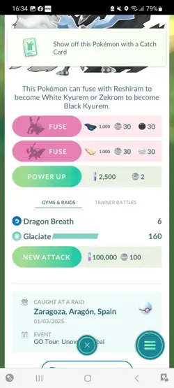 Pokemon Go Legendary Kyurem ( Normal ) ( Background) - Image 2