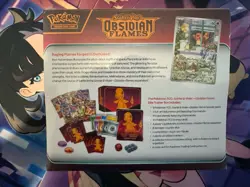 Pokemon Scarlet Violet Obsidian Flames Elite Trainer Box New Sealed - Image 3