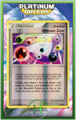 Ultimate Zone Reverse - Platinum Arceus - 91/99 - Carte Pokemon Anglaise - Image 1