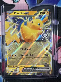 Sealed Pikachu ex 063/193 Paldea Evolved Exclusive [Snowflake Stamp] Pokemon NM - Image 1