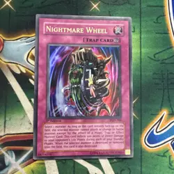 Yugioh! Nightmare Wheel PGD-106 Ultra Rare 1st Edition MP - Image 1