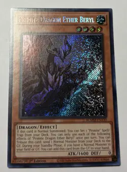 Yu Gi Oh - PRIMITE DRAGON ETHER BERYL - BLMM-EN130 - Secret US - NM/M F - Image 1