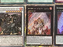Yugioh Brotherhood of fire fist deck lot 03 Comes Sleeved And Deck Box - Image 5