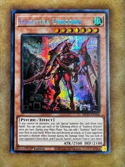 Yugioh Kashtira Unicorn MP23-EN164 Secret Rare 1st Ed NM - Image 1
