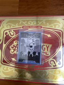 Disney Anthology Treasure Box Sealed Steamboat Willie Promo Card Dario Moccia - Image 3