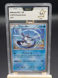 Pokemon Card / Carte Articuno 015/078 Artikodin XY6 ( Emerald Break ) PCA 9.5 ! - Image 1