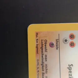 Pokemon TCG Karte Nockchan Hitmonchan 7/102 Base Set Holo Rare Deutsch - Image 3