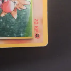 Pokemon TCG Karte Nockchan Hitmonchan 7/102 Base Set Holo Rare Deutsch - Image 5