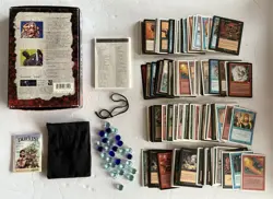 Vintage 1995 Magic Cards Deck Master Box with Manuals & Life Counter Beads - Image 2
