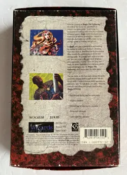 Vintage 1995 Magic Cards Deck Master Box with Manuals & Life Counter Beads - Image 4