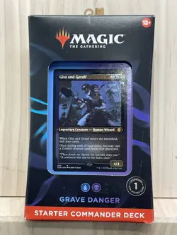 Magic the Gathering MTG Grave Danger Starter Commander Deck - Image 1