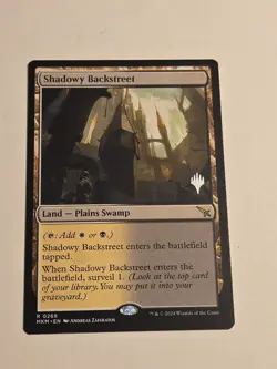 Shadowy Backstreet PROMO X1 MKM Murders at Karlov Manor MTG 268 R - Image 1