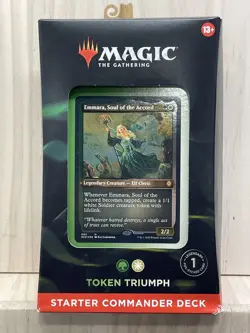 Magic the Gathering MTG Token Triumph Starter Commander Deck - Image 1