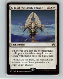 MTG Sigil of the Empty Throne R Magic Origins 31 NM Magic The Gathering - Image 1