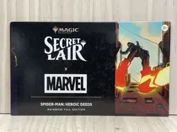 Magic the Gathering MTG Secret Lair x Spider-Man: Heroic Deeds Rainbow Foil - Image 1