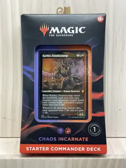 Magic the Gathering MTG Chaos Incarnate Starter Commander Deck - Image 1