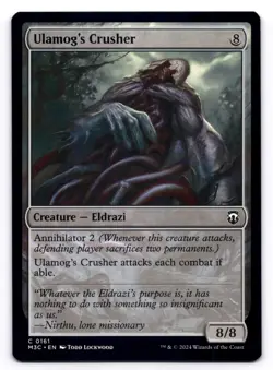 Ulamog's Crusher NM Commander: Modern Horizons 3 0161 MTG Regular - Image 1