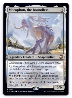 Morophon, the Boundless NM Commander: Modern Horizons 3 0157 MTG Regular - Image 1