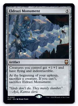 Eldrazi Monument NM Commander: Modern Horizons 3 MTG 0290 Regular - Image 1