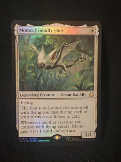 FOIL Momo, Friendly Flier Promo 0394 Avatar: The Last Airbender Magic TLA MTG - Image 1