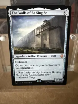 MTG The Walls Of Ba Sing Se Avatar Mythic NM - Image 1