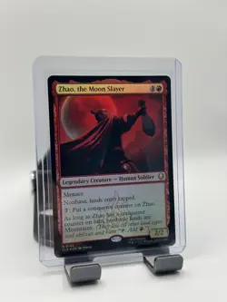 MTG, Zhao, the Moon Slayer FOIL $3 ORDER MIN -NM Avatar: The Last Airbender Foil - Image 1