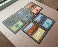 Euro lands from the purple pack MTG Magic the gathering - Image 3