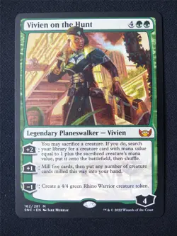 Vivien on the Hunt - SNC - Mtg Card #948 - Image 1