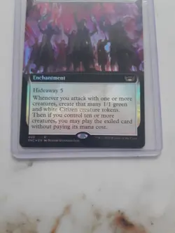 Rabble Rousing, Rare Extended Art Foil, Streets of New Capenne #409 MTG Magic - Image 3