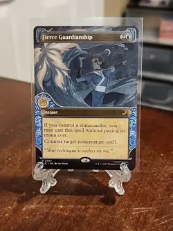 MTG Fierce Guardianship Full Art Avatar: The Last Airbender 0307 - Image 1