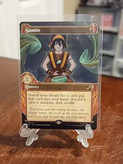 Gamble (Showcase) Avatar: The Last Airbender: Eternal-Legal Regular - Image 1