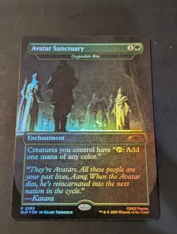 Avatar Sanctuary Cryptolith Rite Secret Lair Drop Series Rainbow Foil - Image 1
