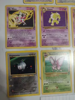 Pokemon TCG Card Lot Gen 1 NM-LP Various Rare Base Jungle Fossil See Description - Image 2