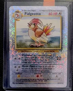 Pokemon Legendary Collection Reverse Holo Lot Pidgey, Pidgeotto, Pidgeot Rare(9) - Image 5