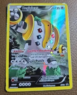 2015 Pokemon XY Regigigas Full Art Black Star Promo XY82 - Image 1