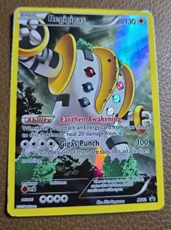 2015 Pokemon XY Regigigas Full Art Black Star Promo XY82 - Image 2