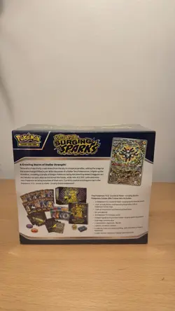 Pokemon TCG Surging Sparks Pokemon Center ETB Elite Trainer Box Sealed - Image 4