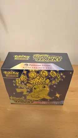 Pokemon TCG Surging Sparks Pokemon Center ETB Elite Trainer Box Sealed - Image 5