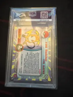 Raichu Spectra #26 PSA 10 2000 Topps Chrome Pokemon TV - Image 2