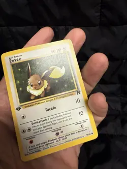 EEVEE - 51/64 Jungle 1st Edition LP - Regular Common - Pokemon TCG Card - Image 2