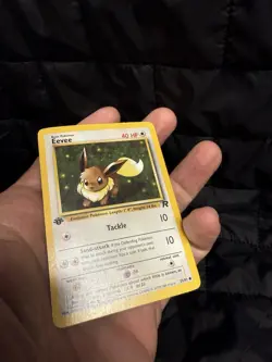 EEVEE - 51/64 Jungle 1st Edition LP - Regular Common - Pokemon TCG Card - Image 3